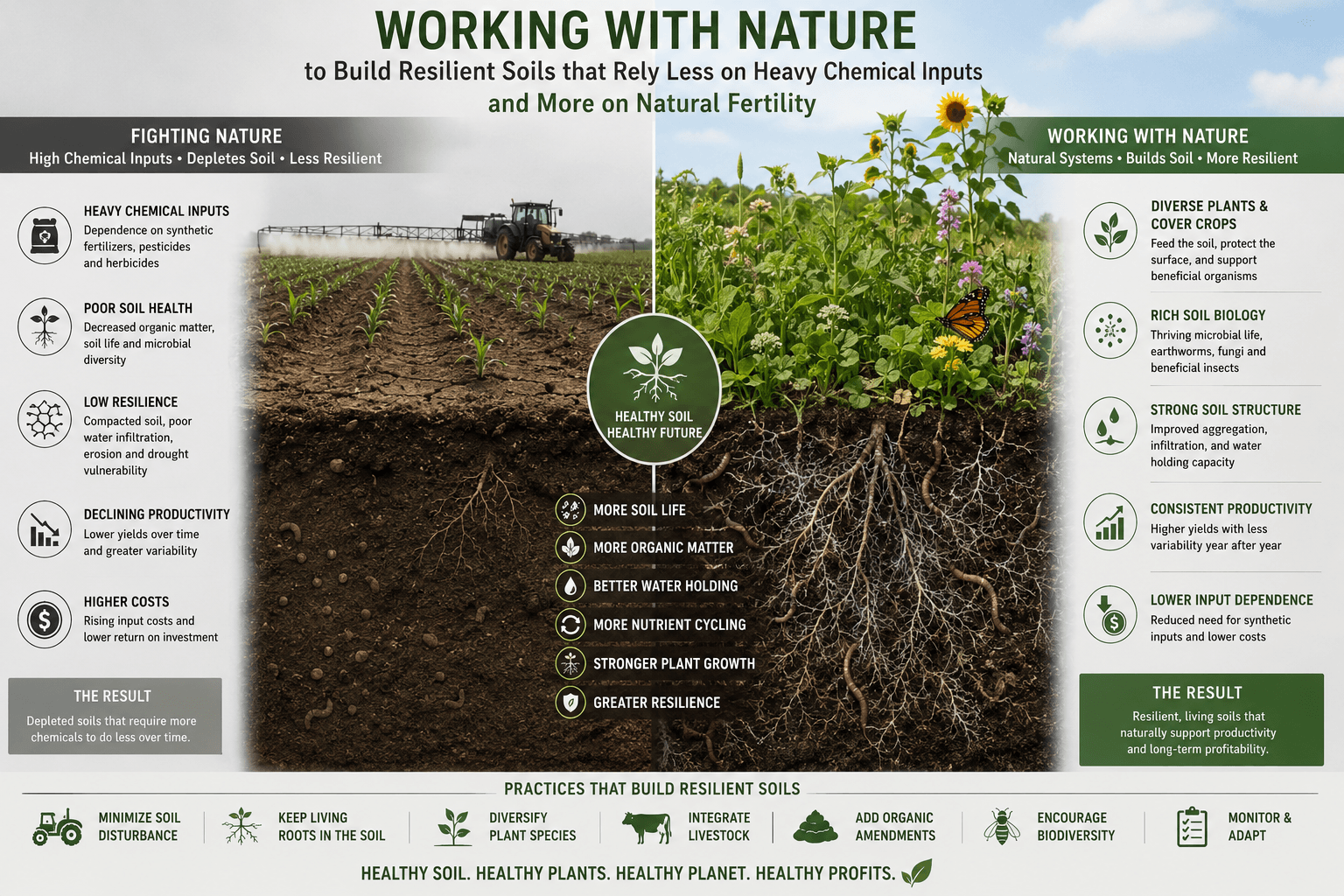 Working with nature for sustainable farming